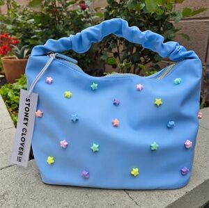 BNWT Periwinkle Scrunch Bag